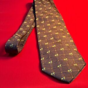 Allen Edmonds Italian silk horse tie!